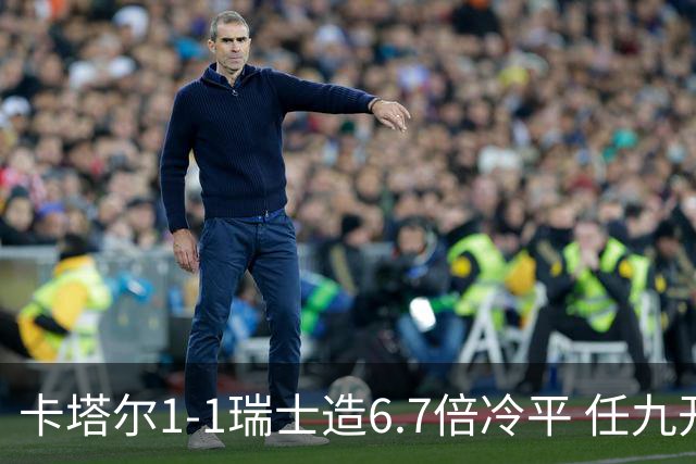 卡塔尔1-1瑞士造6.7倍冷平 任九开53注25.3万元